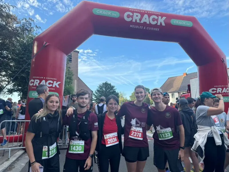 Photo de groupe du GenZ Running Club 5